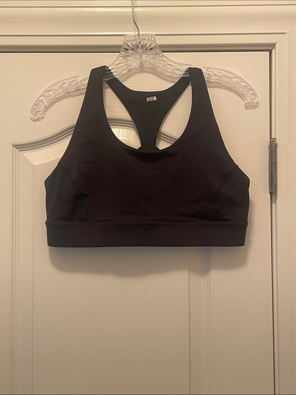 lululemon athletica Black Racerback Sports Bra